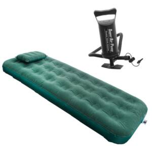 COLCHON INFLABLE KLIMBER 1 P + ALMOHADA + INFLADOR.