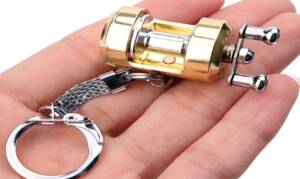 LLAVERO REEL ROTATIVO