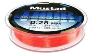 TANZA MONOFILAMENTO MUSTAD THOR X 300 MTS.