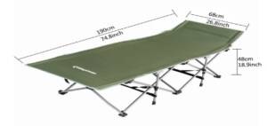 CATRE PLEGABLE ESTRUCTURA DE ACERO REFORZADO