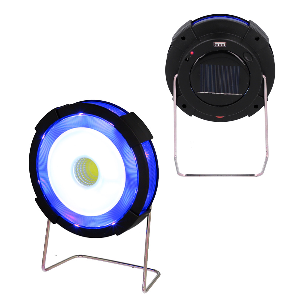 Lámpara Solar Emergencia 3 Modalidades Circulo /e Hengluge 10270