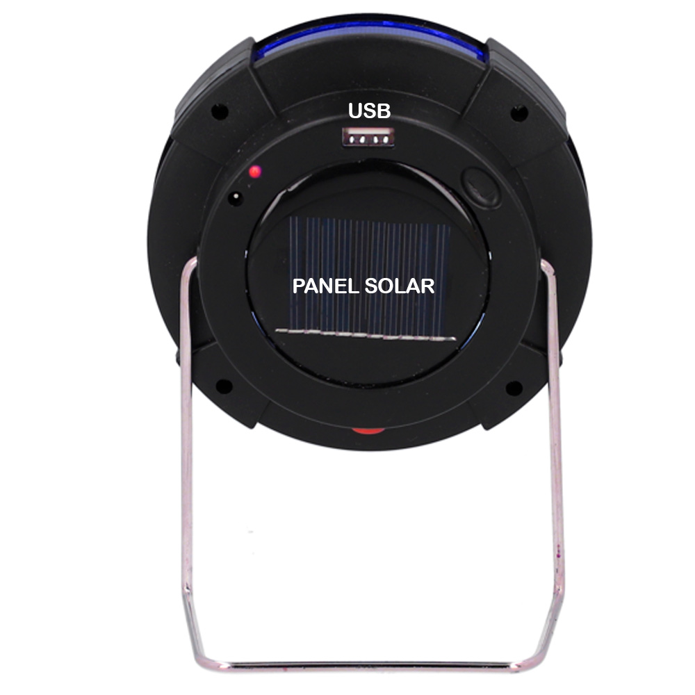 Lámpara Solar Emergencia 3 Modalidades Circulo /e Hengluge 10270 - Imagen 4