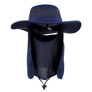 Gorro con ala cubre nuca y boca