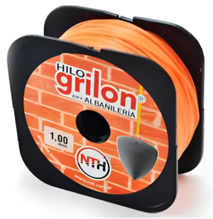 Tanza Albañil Naranja Fluor x 100 Mts