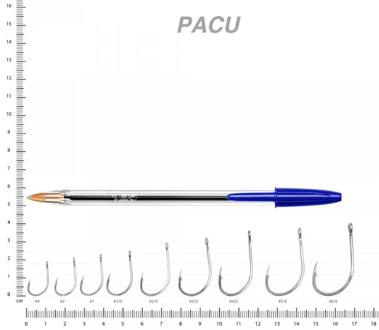 Anzuelo Maruri Pinnacle Pacu Black - Imagen 2