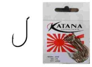Anzuelo Katana Niquelado Pata Corta MS 4310