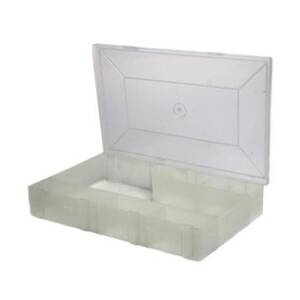 Organizador trasparente 30x20x5 cm.